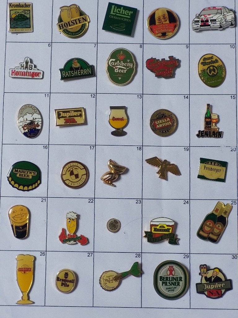 Lot pins BIER 2, Ophalen, Gebruikt, Overige onderwerpen