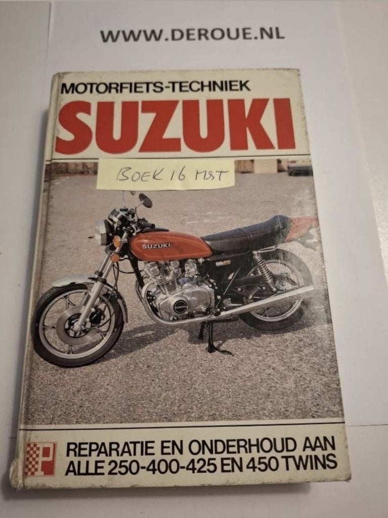 BOEK 16 MOTORFIETS & TECHNIEK SUZUKI, Ophalen of Verzenden, Gelezen, Onbekend, Merk of Model