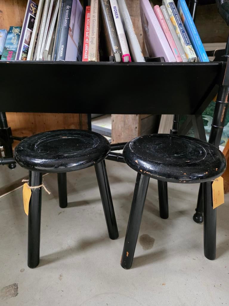 Brocante landelijk kruk, Ophalen of Verzenden, Gebruikt, Vleugel