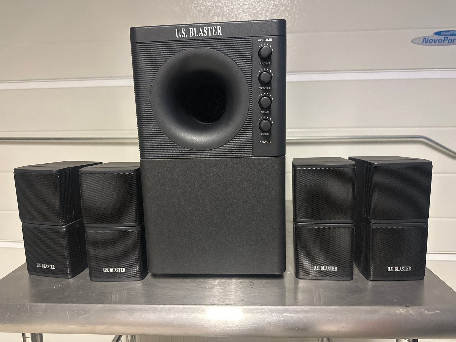 U.S. Blaster 5.1 Home Theater Systeem, Gebruikt, 5.1-systeem, Overige spelers, 40 tot 70 watt