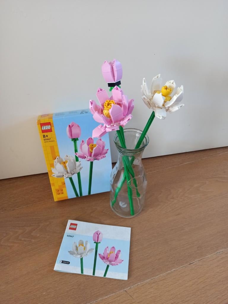 LEGO Lotus Bloemen (40647), Kinderen en Baby's, Speelgoed | Duplo en Lego, Overige thema's, Lego, Ophalen of Verzenden, Zo goed als nieuw