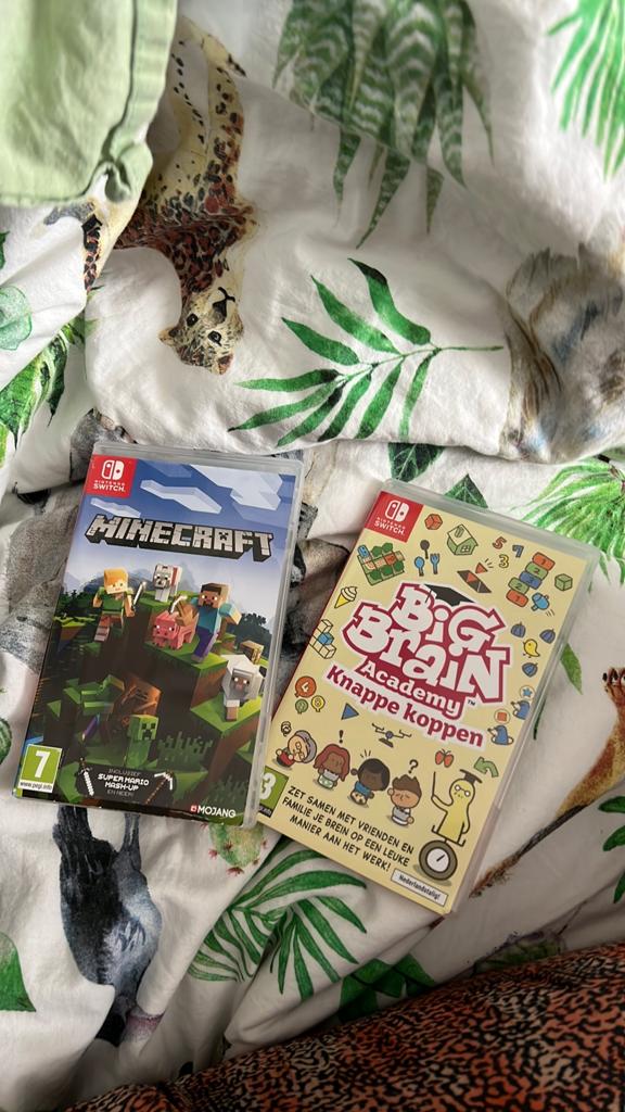 Spellen Nintendo Switch. Big Brain en Minecraft, Dieren en Toebehoren, Reptielen en Amfibieën | Toebehoren, Ophalen of Verzenden
