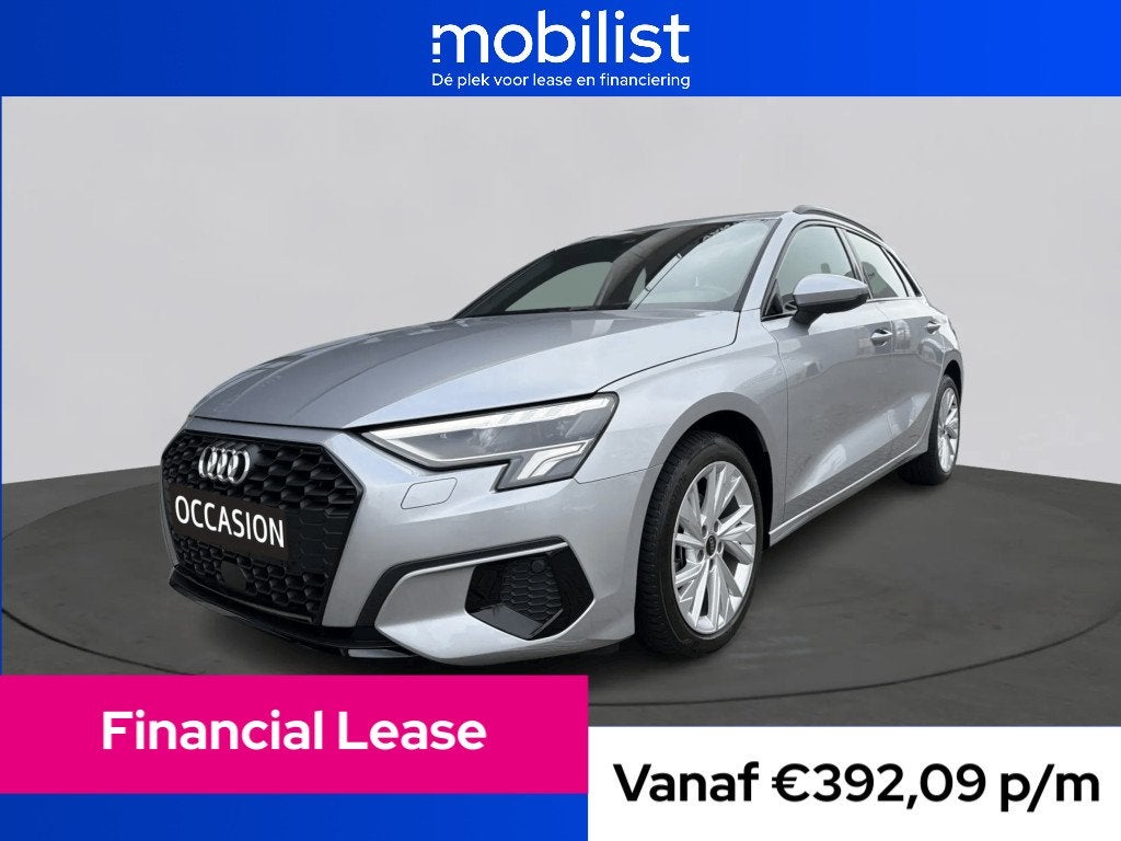 Audi A3 Sportback 30 TFSI Advanced edition (bj 2023), Auto's, Audi, Bedrijf, Lease, Financial lease, A3, ABS, Airconditioning