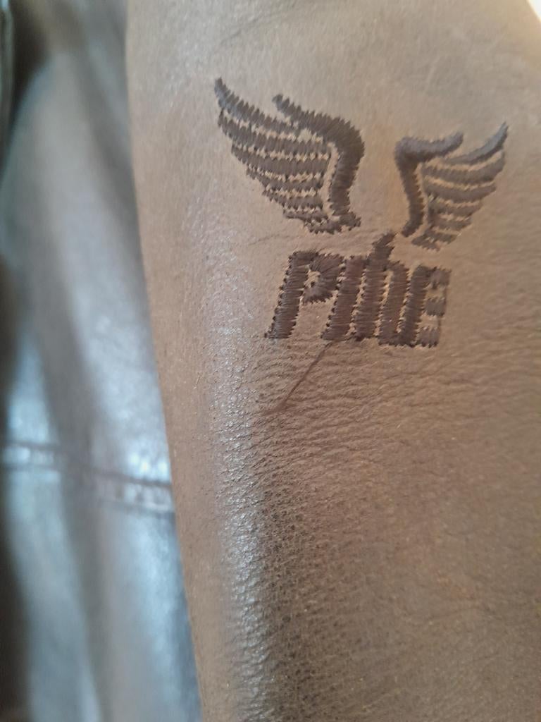 Leren jas merk pall mall maat  M kleur zwart, Ophalen, Zwart, Pall Mall, Jas of Mantel