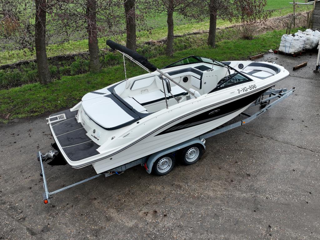 Sea Ray 21 SPX X Mercruiser V6 250 pk, Watersport en Boten, Speedboten, Ophalen, Gebruikt, Binnenboordmotor, 6 meter of meer