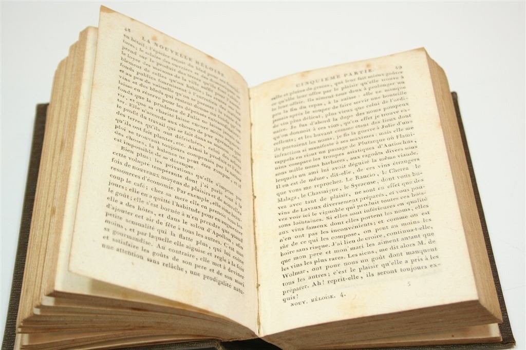 Julie — Jean Jacques Rousseau — 2 dln. in 1 Band [1806], Antiek en Kunst, Ophalen of Verzenden