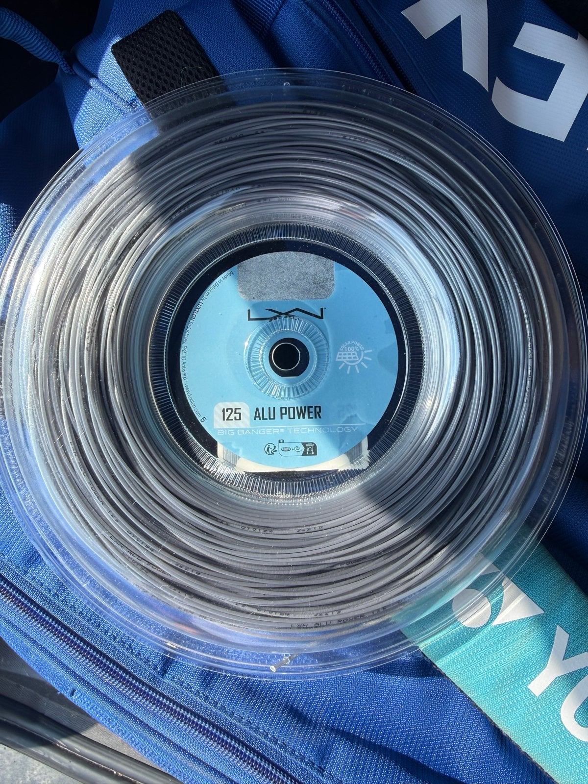 Luxilon Alu Power 200m Rol - Tennis Snaar, Ophalen of Verzenden, Nieuw, Grip of Snaar, Overige merken