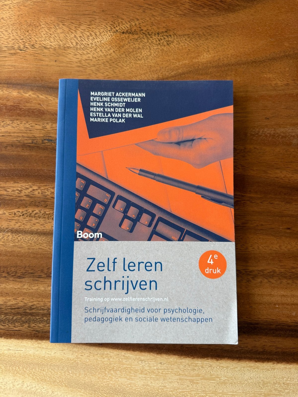 Zelf leren schrijven - 4e druk - Psychologie/Pedagogiek, Ophalen of Verzenden, Gamma, Zo goed als nieuw, HBO