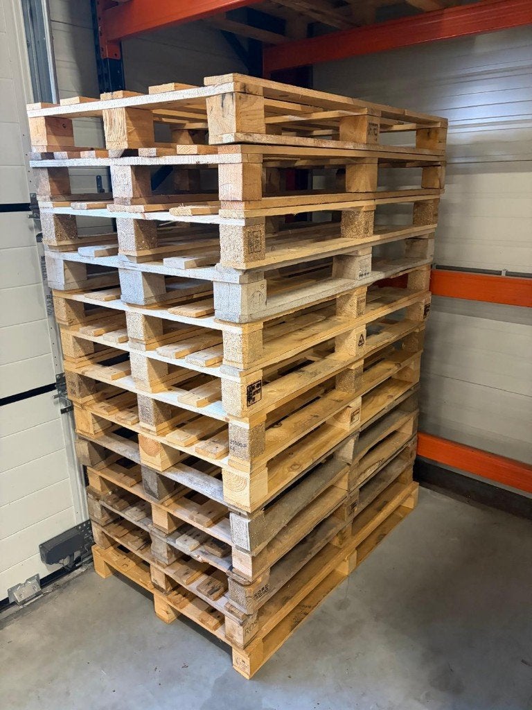 GEZOCHT Wegwerp pallets 80x120cm omgeving Schijndel, Ophalen, Gebruikt, Minder dan 25 mm, Pallet