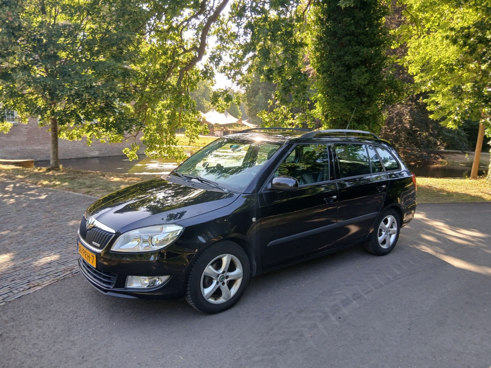 Fabia 1.2 TDI Station Airco Trekhaak LM Velgen Nieuwe APK'27, Voorwielaandrijving, 74 pk, 1199 cc, Zwart
