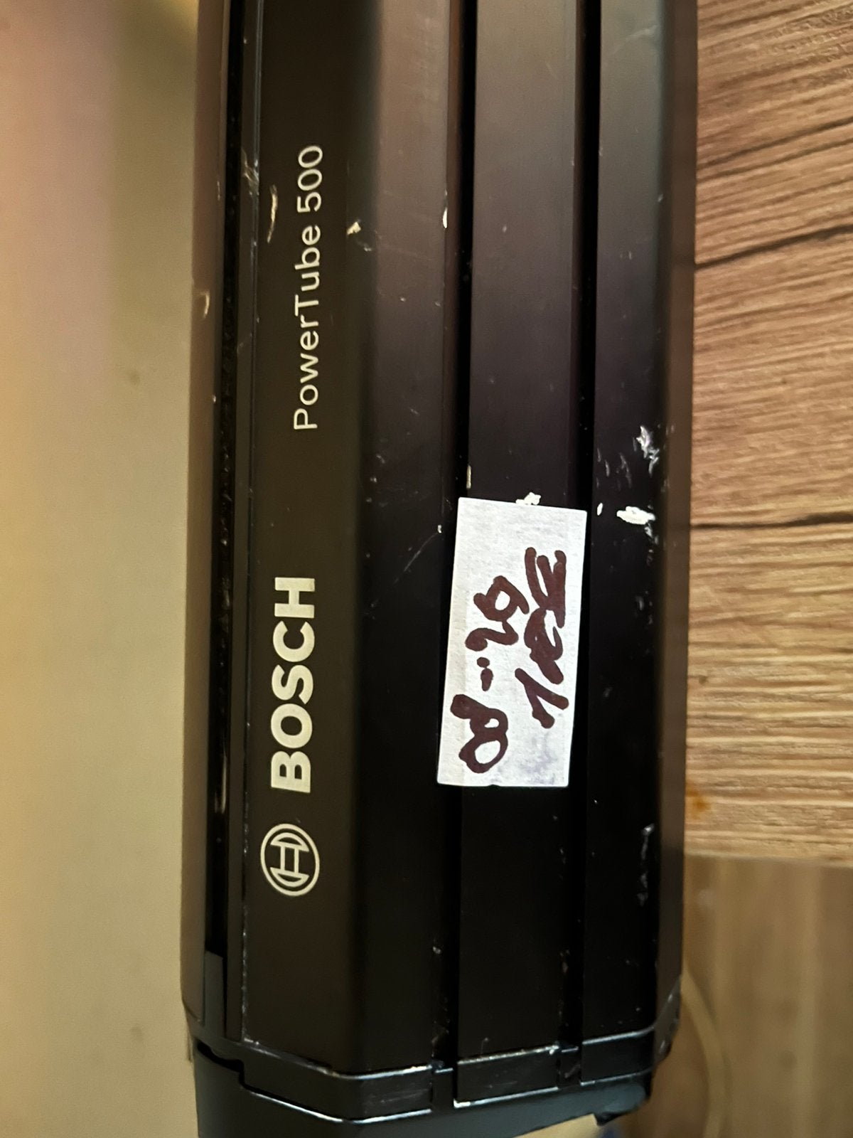 Bosch powertube500 bes2 *verticaal*, Ophalen of Verzenden, Zo goed als nieuw