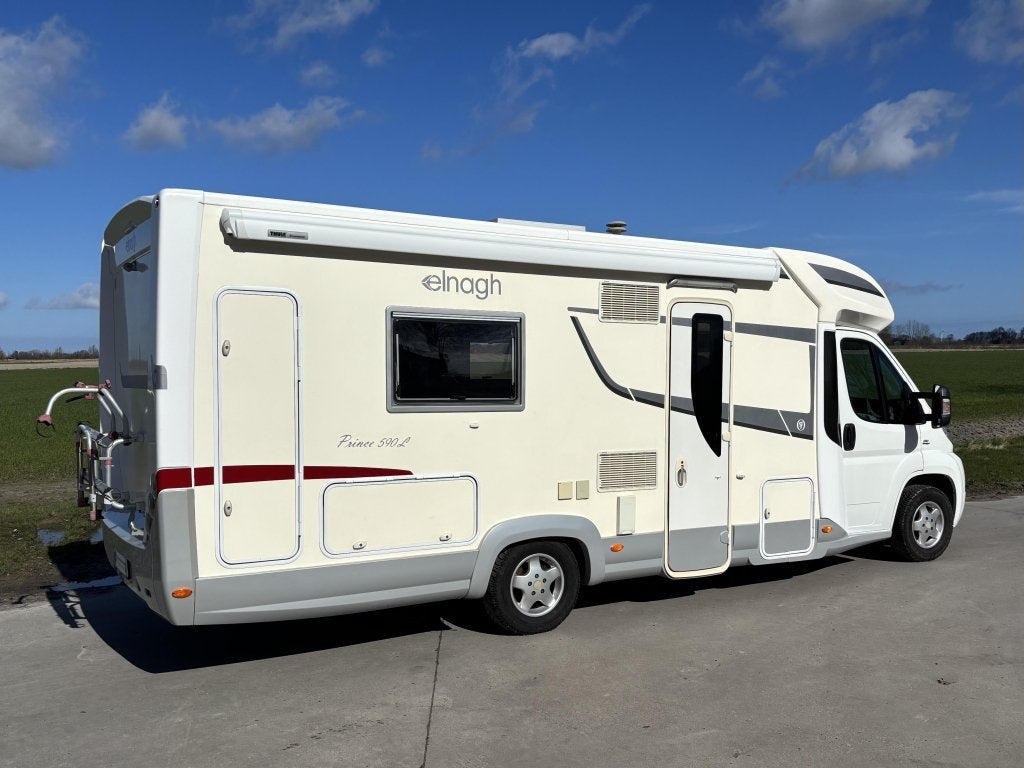 Elnagh Prince 590 L - 2011 - Nieuwe APK - Zeer ruim 86.000km, Overige merken, Ringverwarming, Fiat, Bedrijf