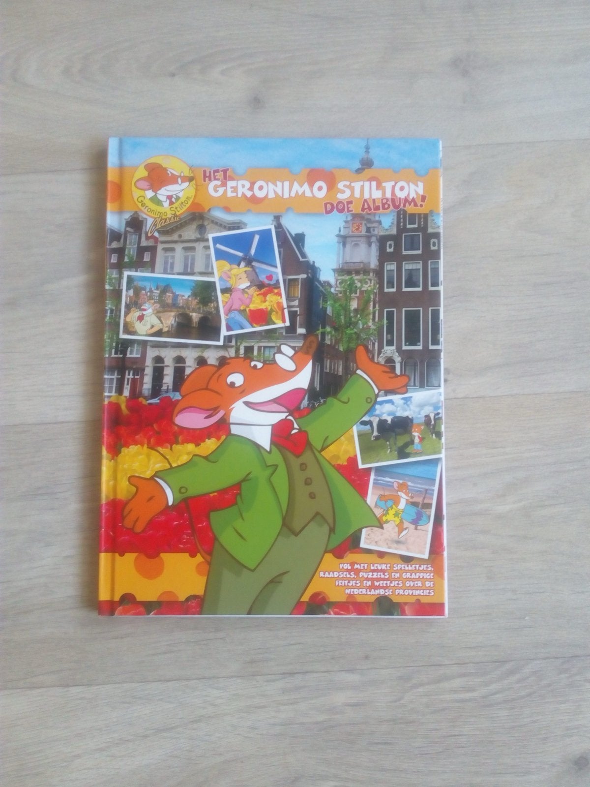 Geronimo Stilton Doe-boek: Spelletjes & Weetjes Nederland, Ophalen of Verzenden, Nieuw, Non-fictie