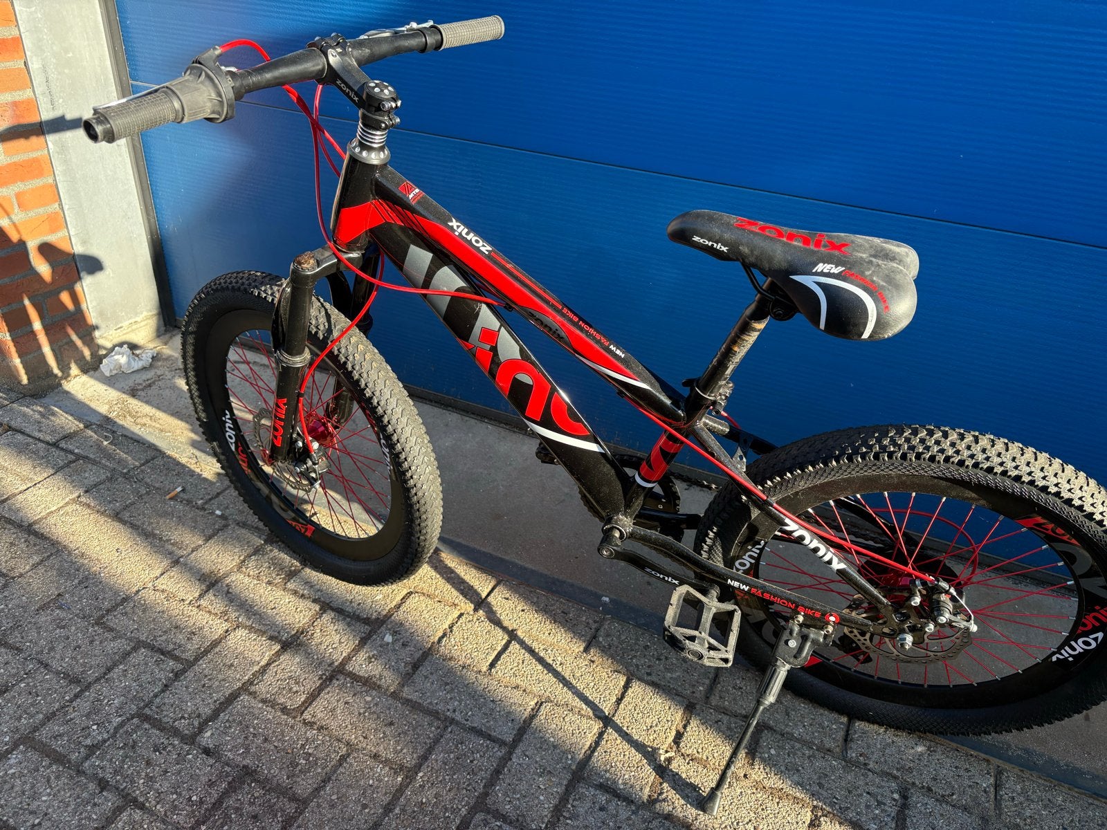 22 inch Kinder Mountainbike - ZONIX, Gebruikt, Hardtail, Ophalen of Verzenden, Schijfrem