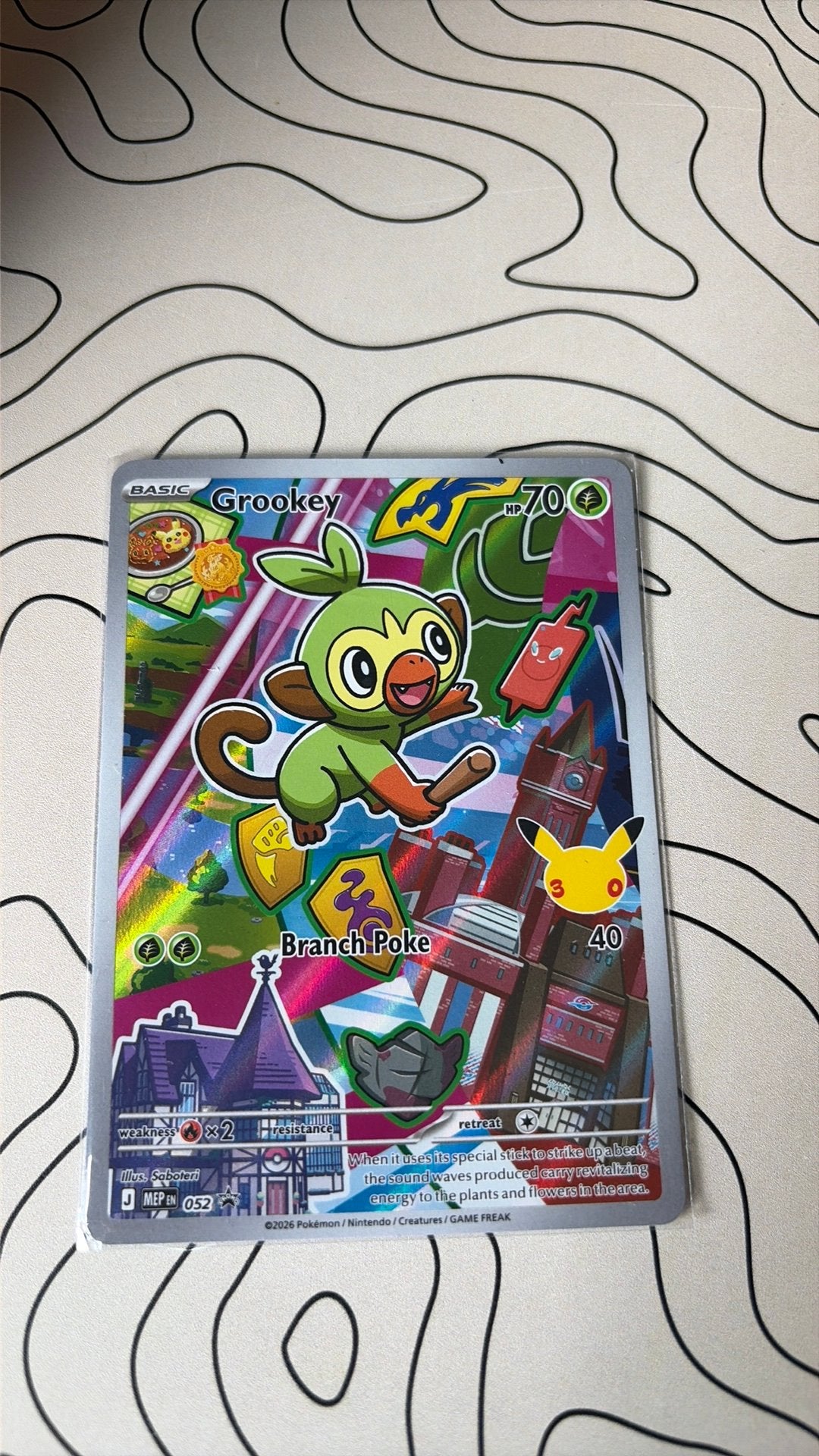 POKEMON CARD’s HIT ART  GROOKEY, Ophalen of Verzenden, Zo goed als nieuw