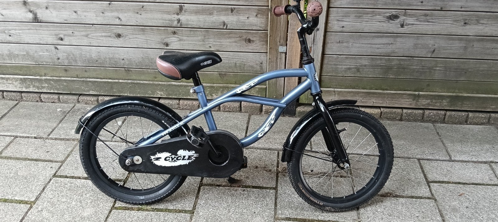 16 in kinderfiets cruiser, Ophalen, Terugtraprem, Gebruikt, Volare bleu cruiser