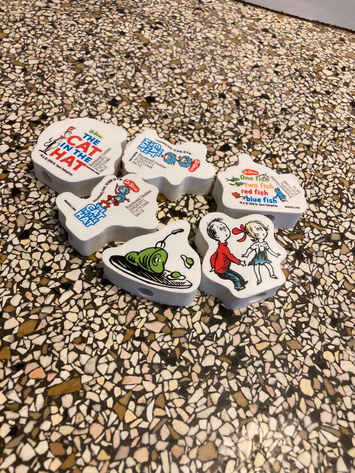 Set gummen, Diversen, Schrijfwaren, Ophalen of Verzenden