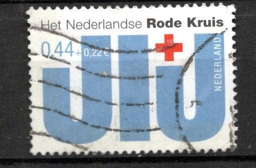 gestempelde zegel. Jaar 2009:  rode kruis, Ophalen of Verzenden, Na 1940, Gestempeld