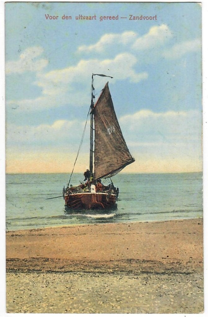 Zandvoort - Voor den uitvaart gereed, Verzenden, Voor 1920, Gelopen, Noord-Holland