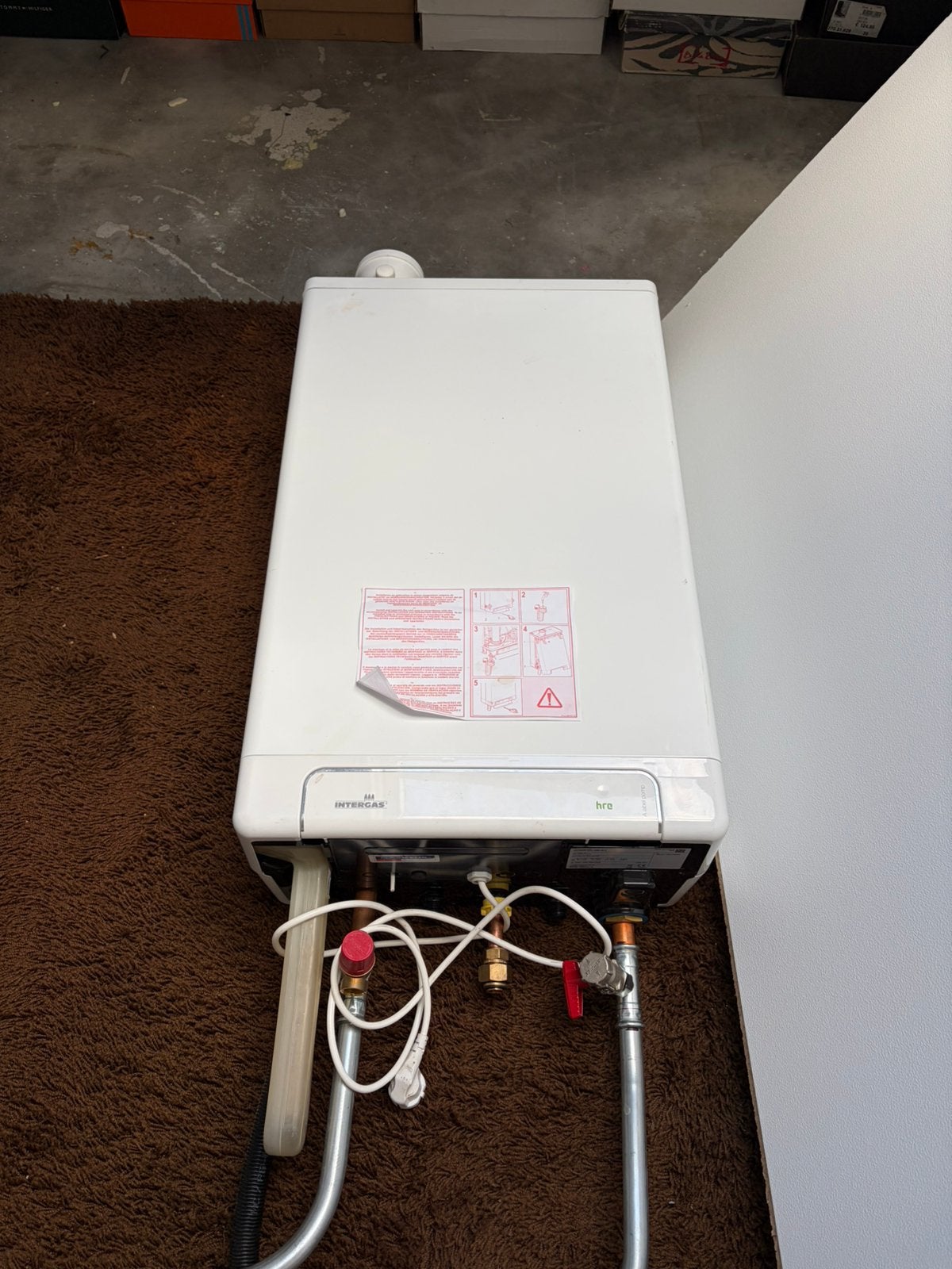 CV Ketel 2024 Intergas Kompakt HRE 48A Solo, Ophalen, Geiser, Minder dan 20 liter, Minder dan 3 jaar oud