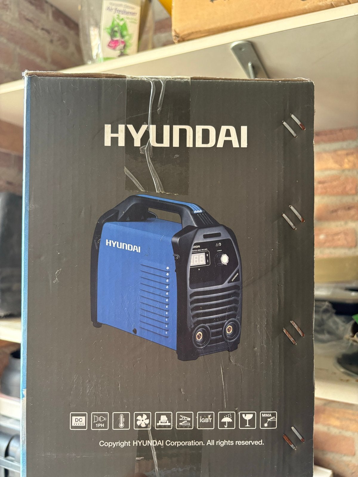 Hyundai Inverter MMA Lasapparaat - Nieuw in Doos, Ophalen, Nieuw, 150 tot 250 ampère, Inverter