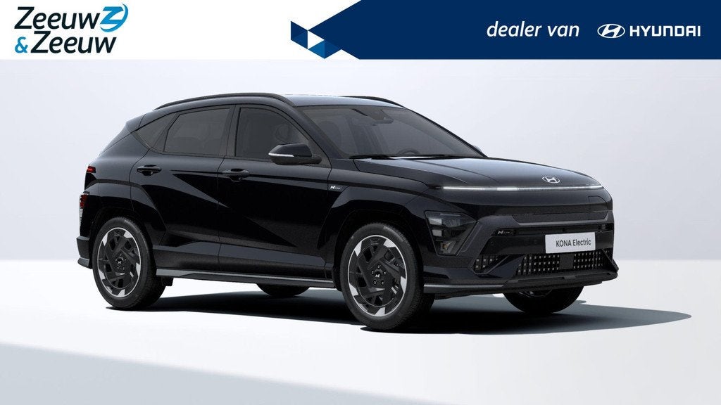 Hyundai Kona Electric N Line Business 64.8 kWh | DIRECT UIT, Auto's, Hyundai, Bedrijf, Te koop, Kona, ABS, Achteruitrijcamera