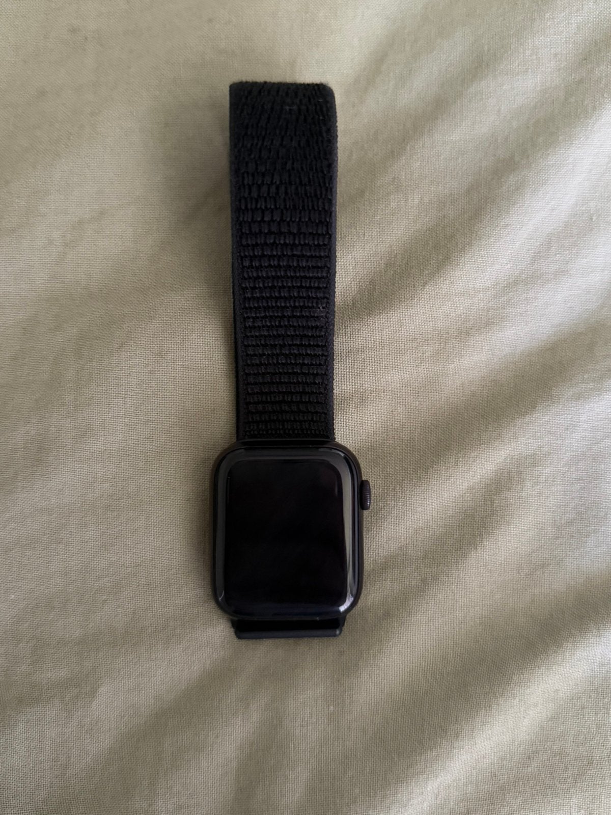 Apple Watch SE 3 44MM Cellular, Ophalen, Zo goed als nieuw, Zwart, IOS