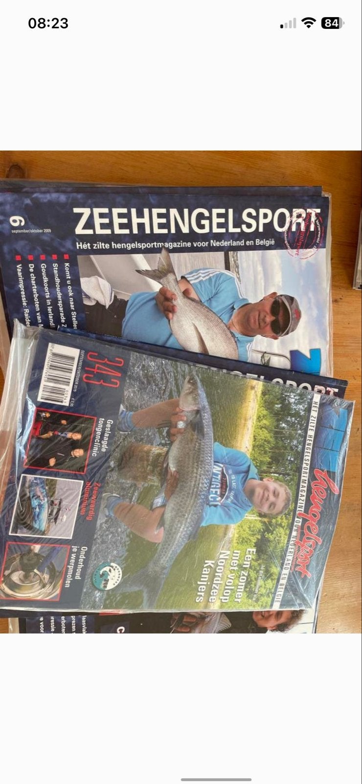 Zeehengelsport Tijdschriften - Diverse Uitgaven, Ophalen, Gebruikt, Boek of Tijdschrift