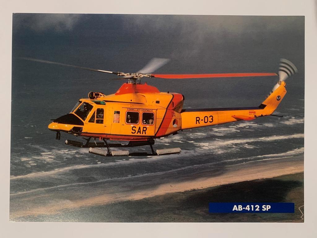 Infoposters Helikopters Koninklijke Luchtmacht 5stuks RNLAF, Verzenden, Luchtmacht, Nederland, Foto of Poster