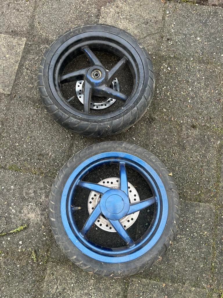 Velgenset aprillia sr50, Motoren, Ophalen of Verzenden