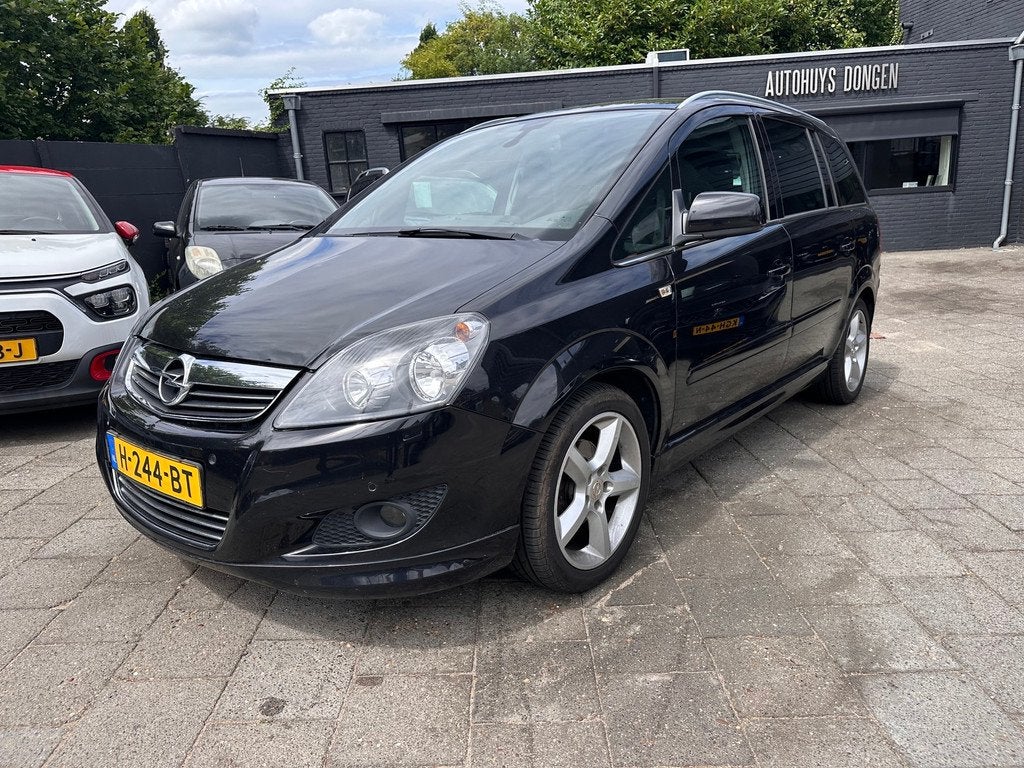 Opel Zafira 1.8 111 years Edition|7pers|Clima Cruise Control, Auto's, Opel, Voorwielaandrijving, Gebruikt, 4 cilinders, Zwart