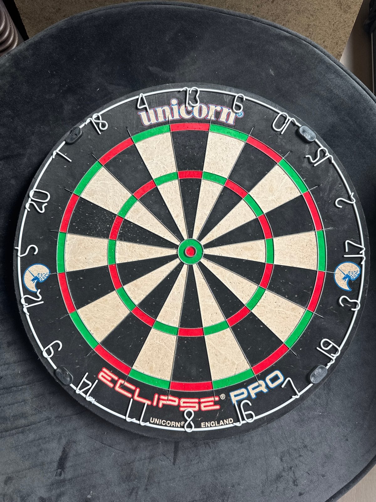Unicorn Eclipse Pro Dartbord - Gebruikt, Sport en Fitness, Ophalen of Verzenden, Gebruikt, Dartbord