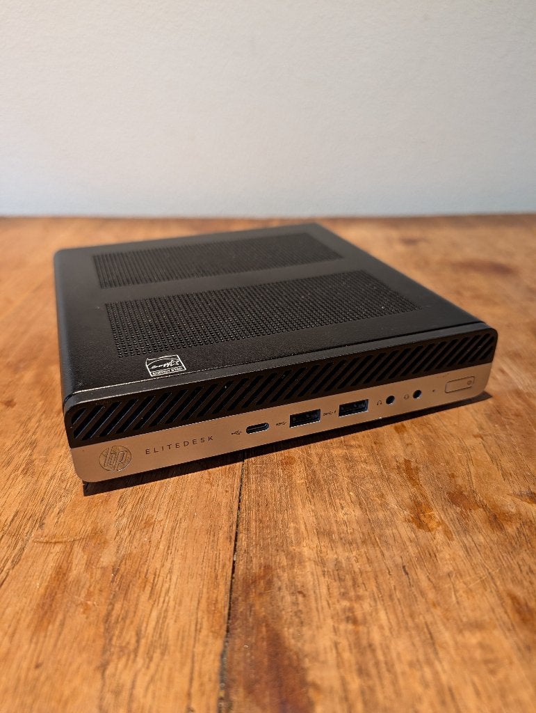 HP EliteDesk 800 G3 DM Mini PC | i7 | 16GB | 256GB SSD, Ophalen, SSD, Intel Core i7, 3 tot 4 Ghz