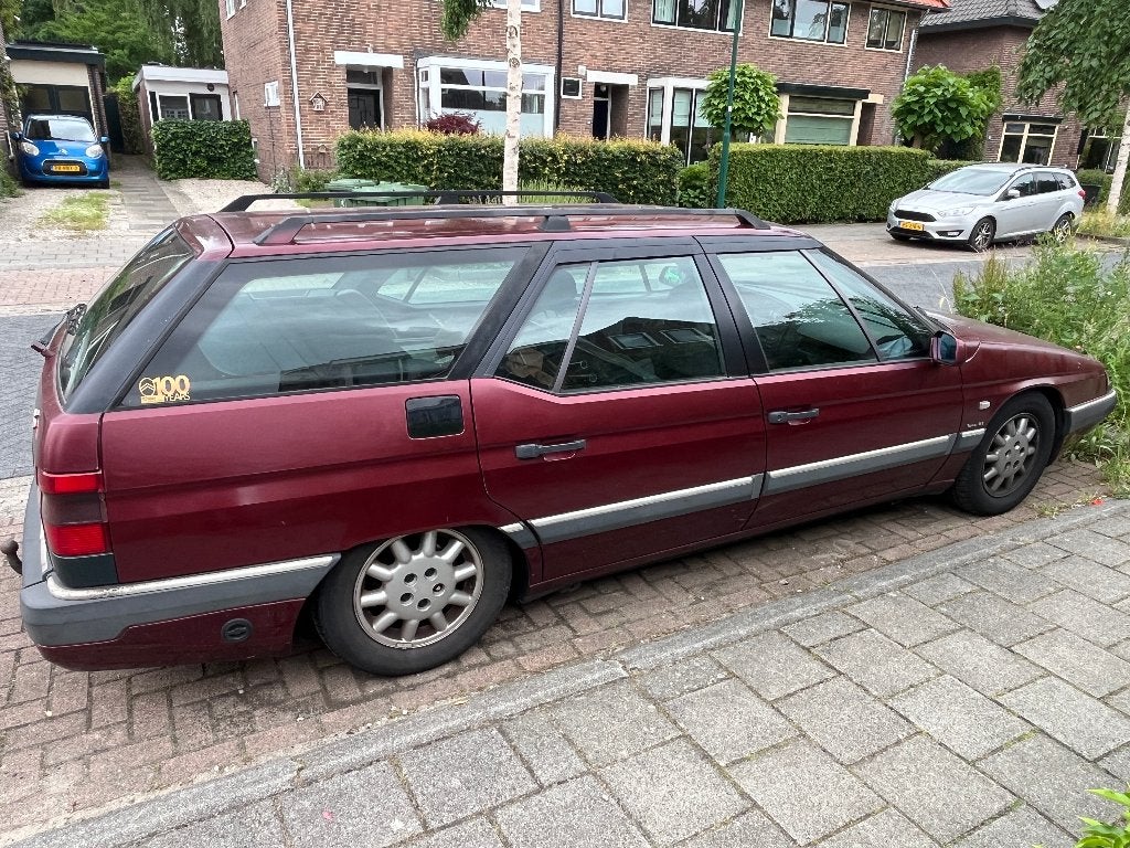 Citroën XM 2.0 Turbo CT VSX Break 1994 Rood, Auto's, Voorwielaandrijving, 1998 cc, Stof, 4 cilinders