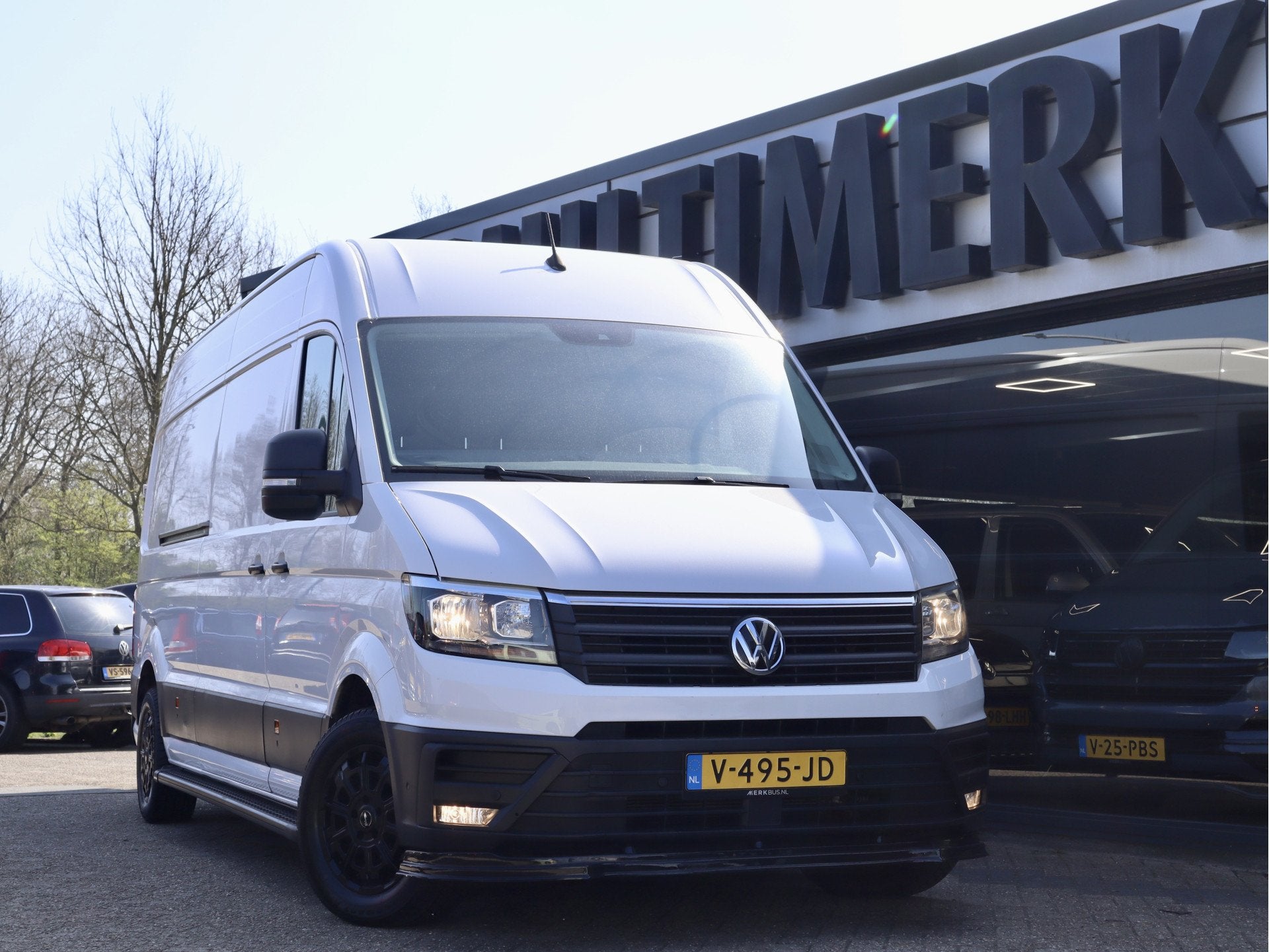 Volkswagen Crafter 35 2.0 TDI L4H4 MARGE/BTW VRIJ (bj 2017), Auto's, Stof, Gebruikt, Euro 6, 4 cilinders