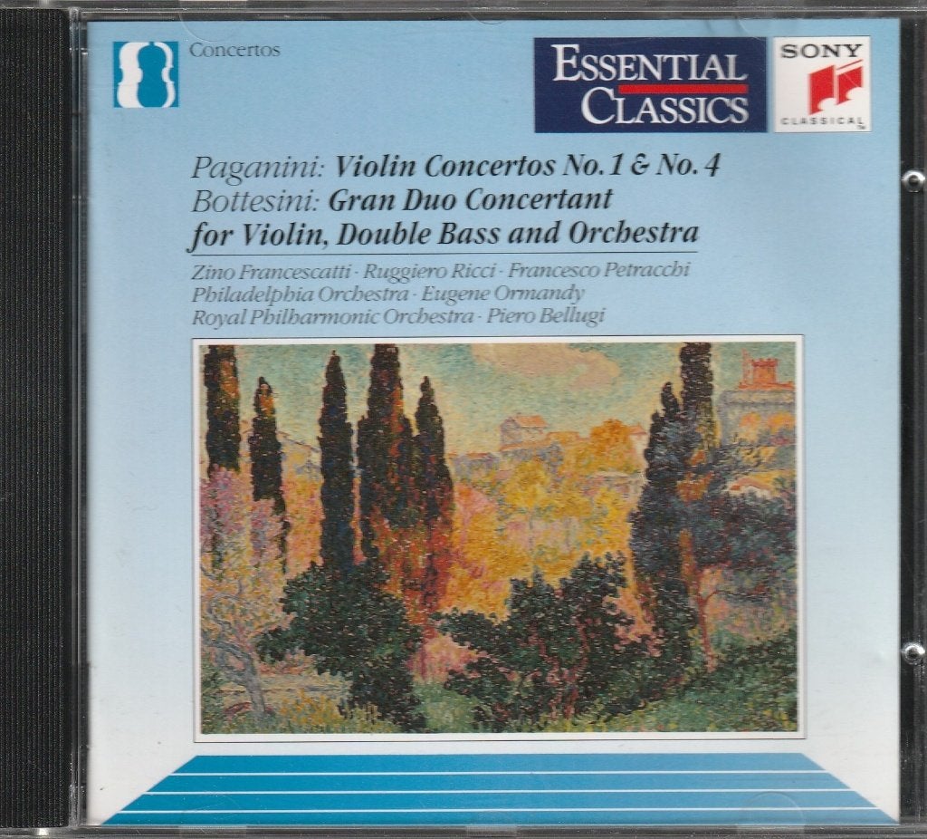 Cd : Paganini, Bottesini - Concertos {5040}, Ophalen of Verzenden, Barok, Gebruikt, Orkest of Ballet