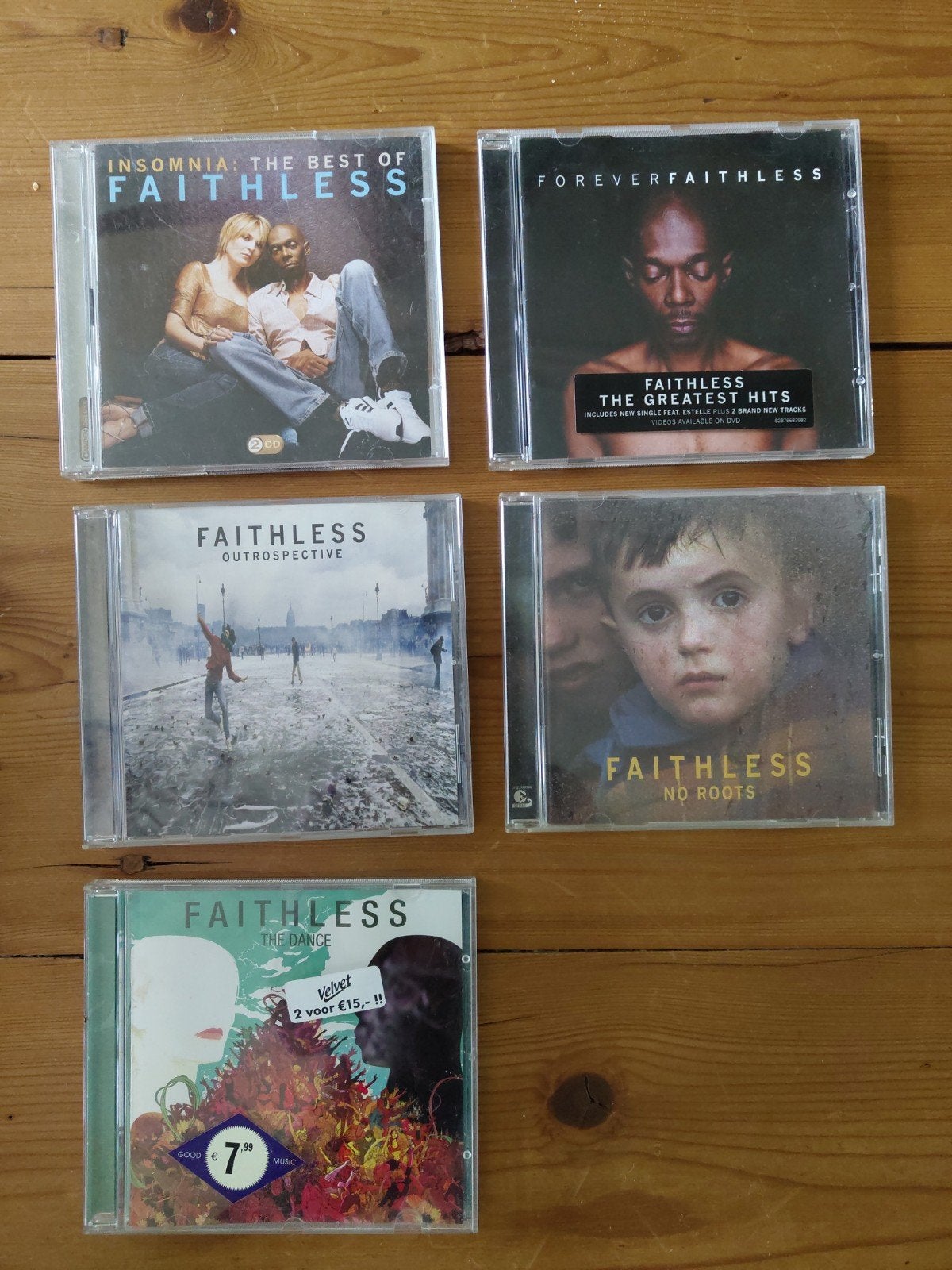 Faithless CD Collectie: 5 Albums, Gebruikt, Ophalen of Verzenden, Elektronisch, Inclusief doosje