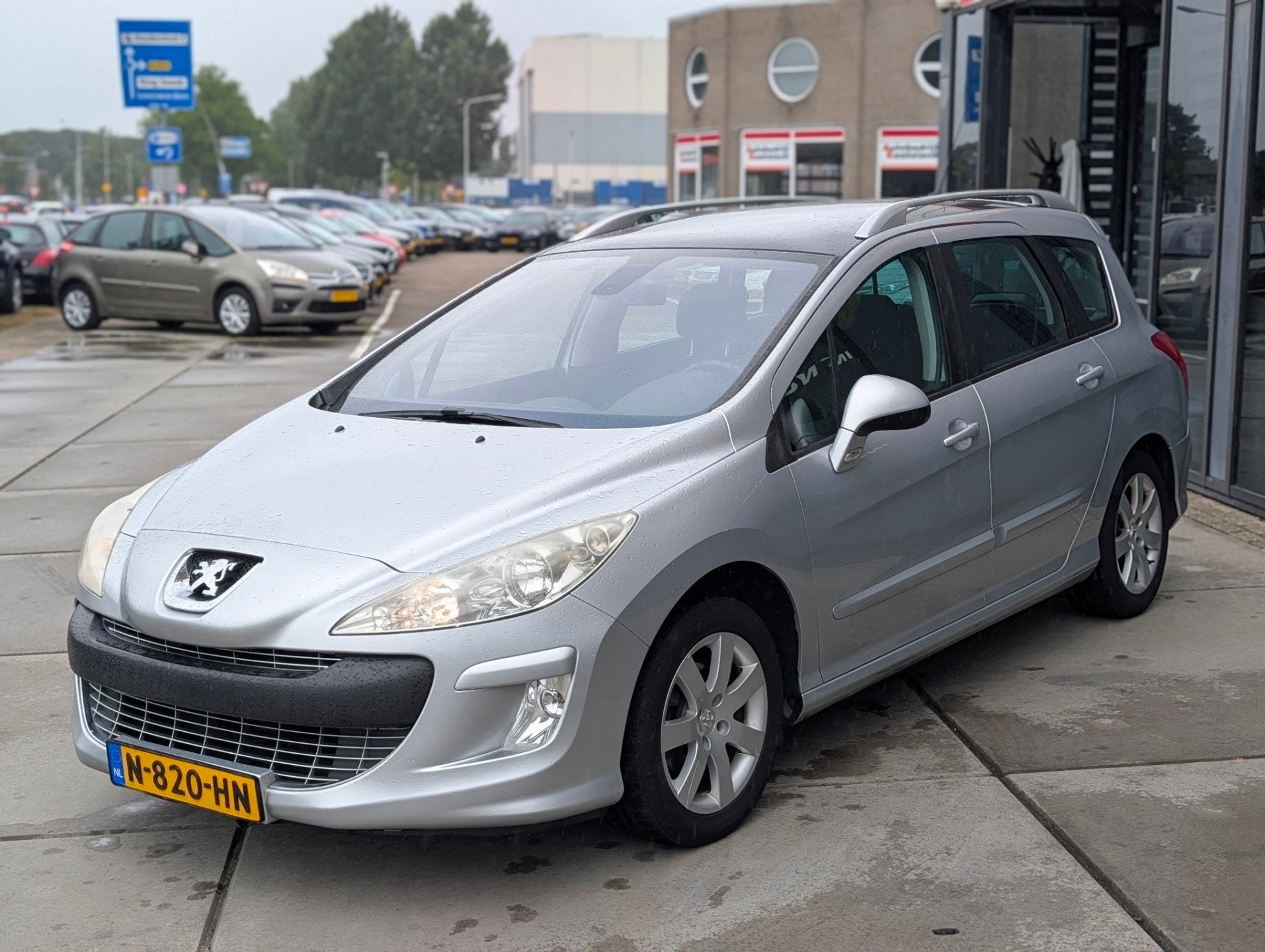 Peugeot 308 SW 1.6 VTi XS -Pano - Cruise - Clima -, Auto's, Voorwielaandrijving, Stof, Gebruikt, Zwart