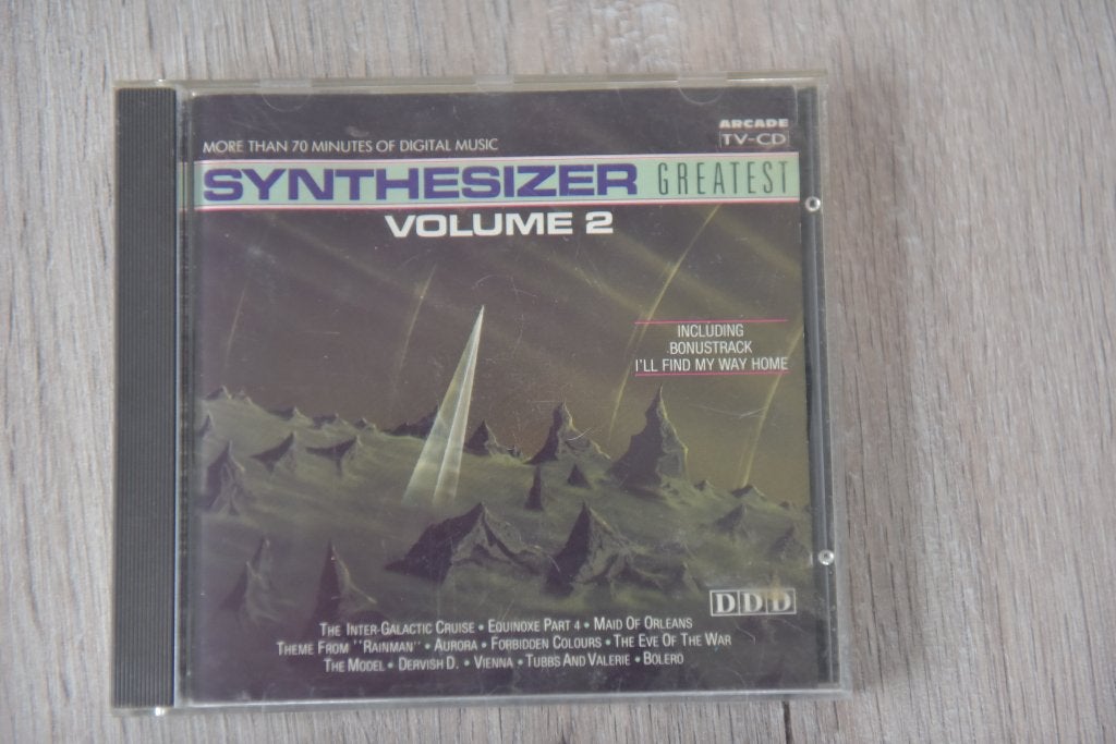 SYNTHESIZER GREATEST VOLUME 2 + BONUSTRACK, Cd's en Dvd's, Verzenden, Zo goed als nieuw