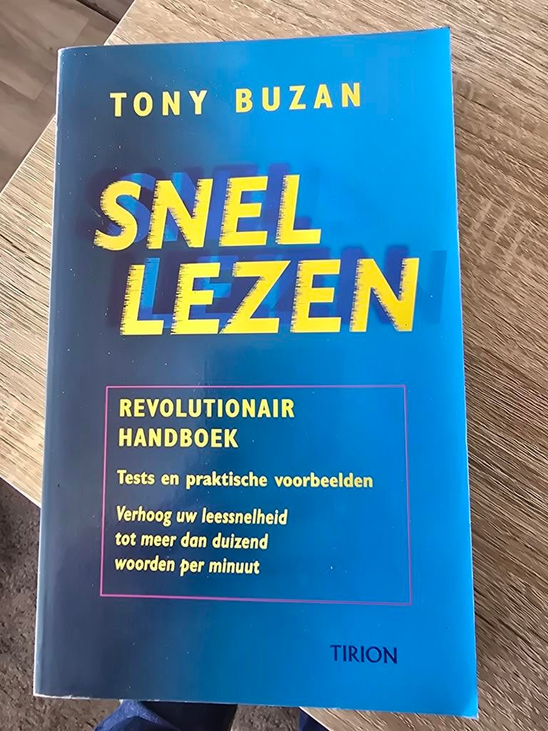 Tony Buzan - Snellezen, Ophalen of Verzenden, Zo goed als nieuw, Tony Buzan