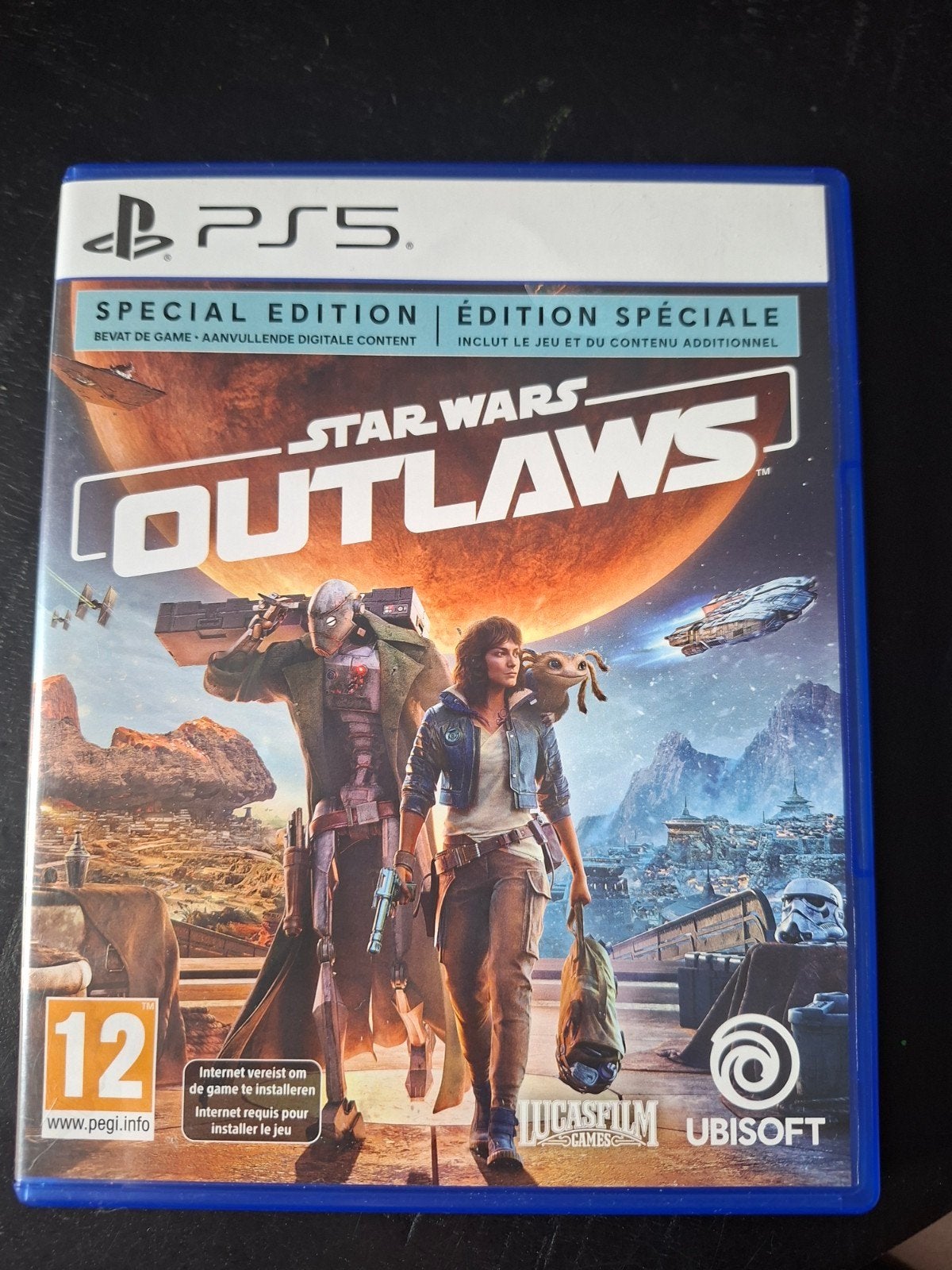 Star Wars Outlaws Special Edition PS5, Spelcomputers en Games, Ophalen, Zo goed als nieuw