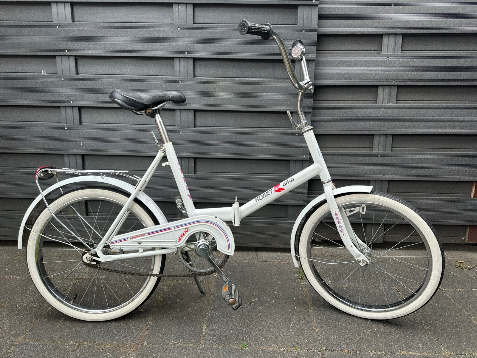 Romet Alka Vintage, Ophalen, Gebruikt, Deels opvouwbaar, Terugtraprem
