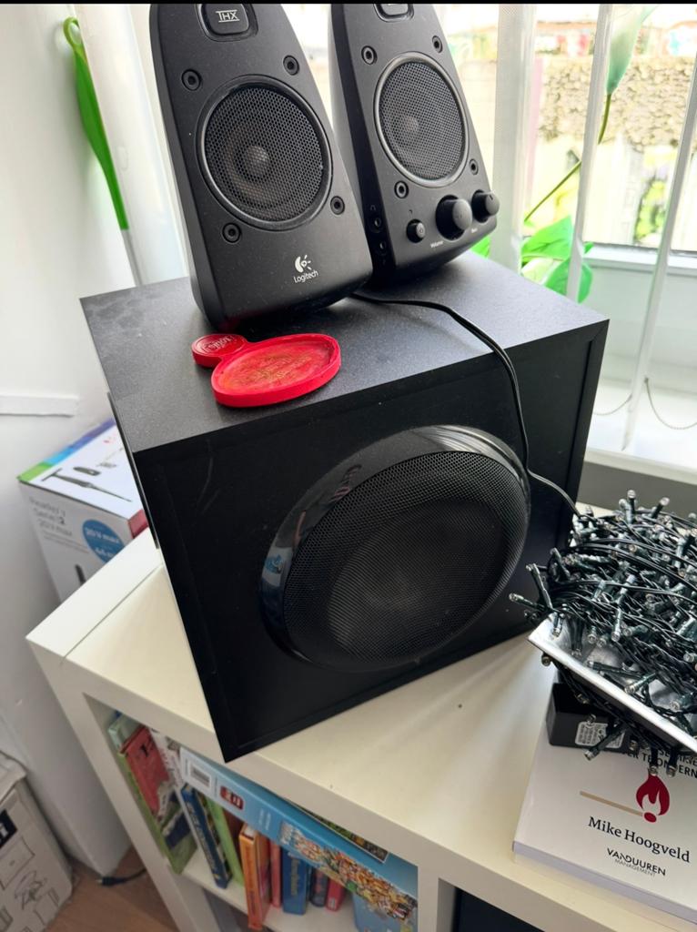 Logitech Z623 THX 2.1 Speakersysteem met Subwoofer, Audio, Tv en Foto, Luidsprekers, Ophalen, 120 watt of meer, Subwoofer, Overige merken
