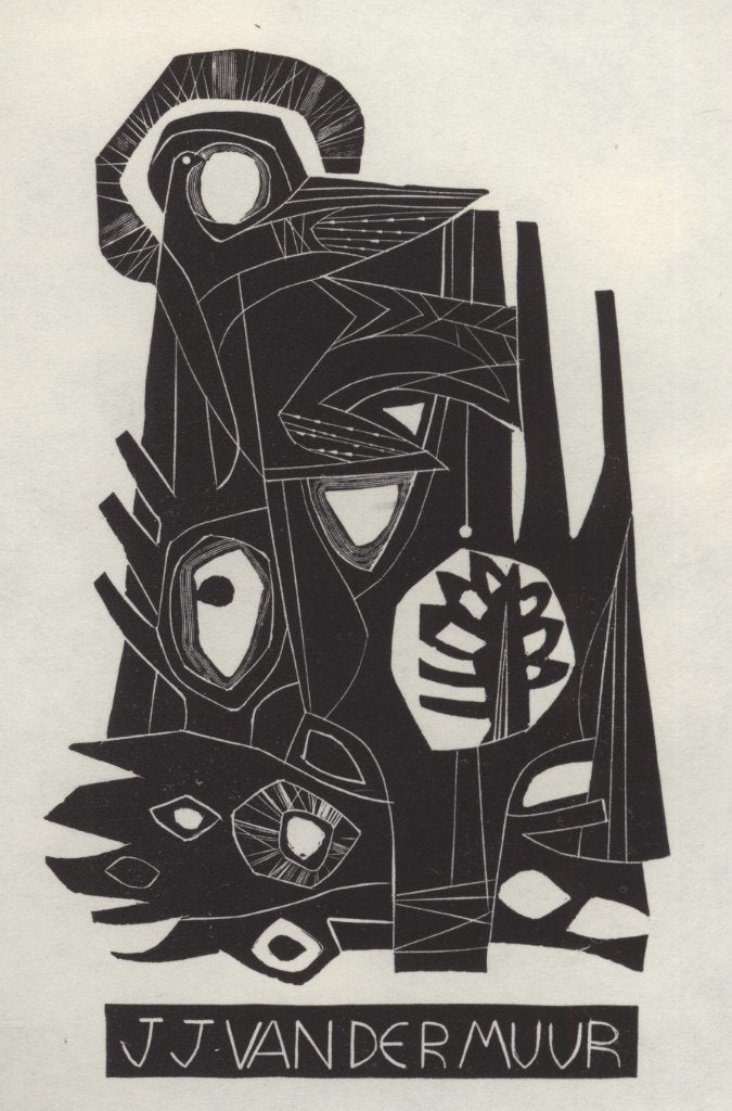 0006 Ex Libris Nederland : Jan van Doorn, z.j., Verzenden, Ex libris