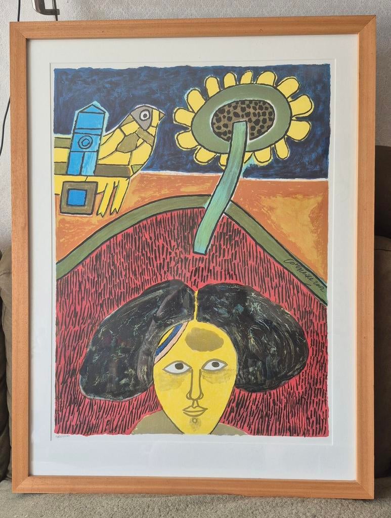 Corneille Zeefdruk 2002 -  "Le Tournesol" (De Zonnebloem), Ophalen