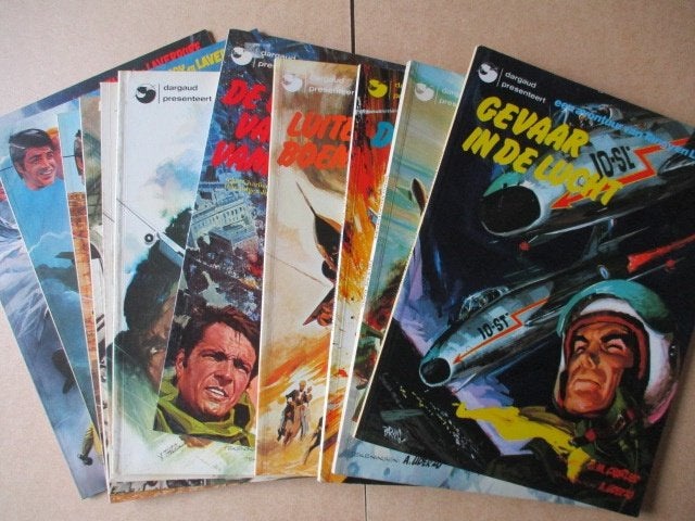 adv11376 tangy en laverdure, Boeken, Stripboeken, Eén stripboek, Ophalen, Gelezen