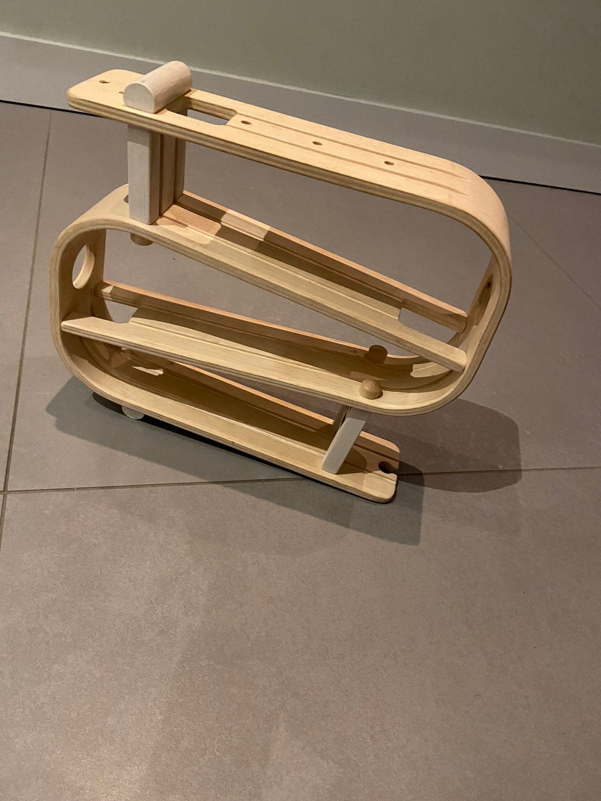Plantoys houten auto baan, Ophalen of Verzenden