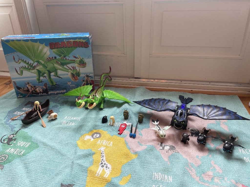 Playmobil Dragons, Gebruikt, Losse onderdelen, Overige typen, Ophalen of Verzenden