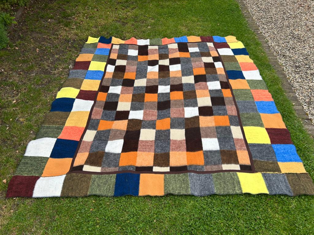 Vrolijk deken gronddeken, Ophalen of Verzenden, Gebruikt