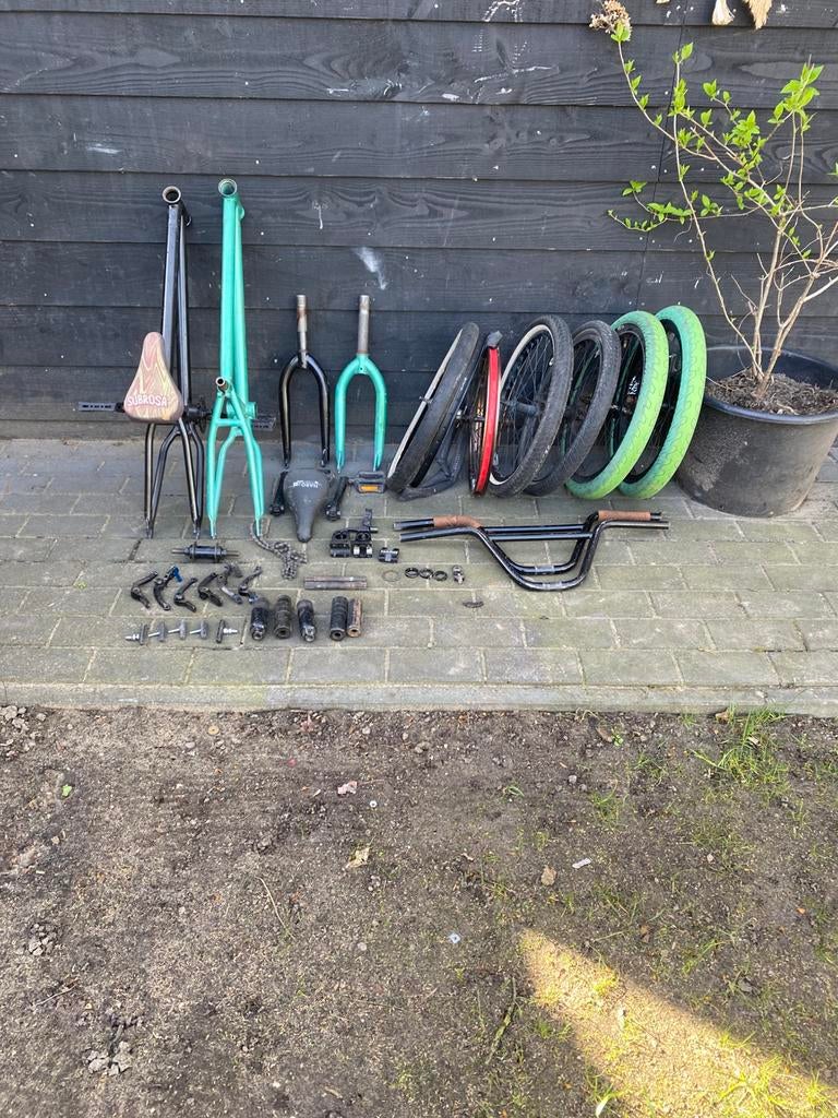 Bmx onderdelen